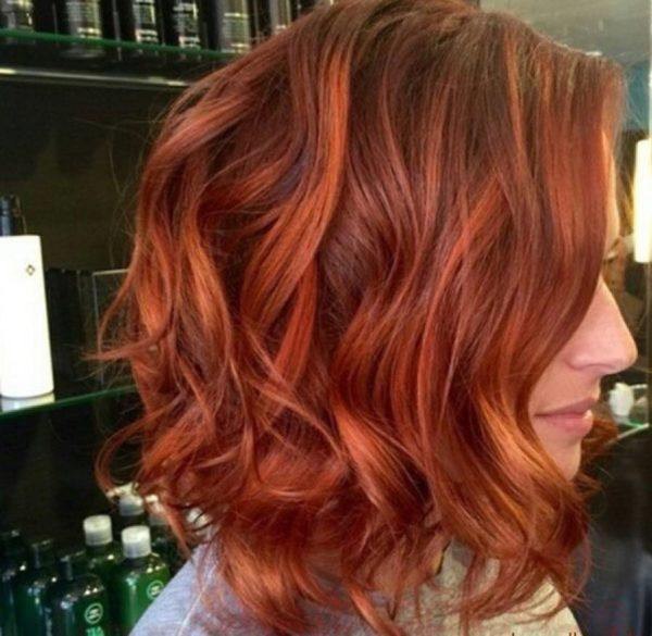 Layered Bob Visual Idea Layered Bob Visual Idea — Natural Red Hair 2027