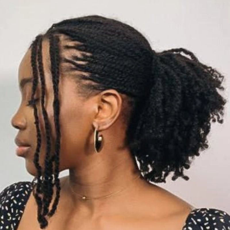 Kinky Twists Gathered Into a Ponytail Kinky Twists Gathered Into a Ponytail — Kinky Twists 2027