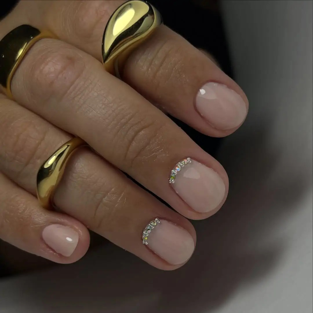 Sheer Nude Pink Visual Idea — Girls Night Nails 2027