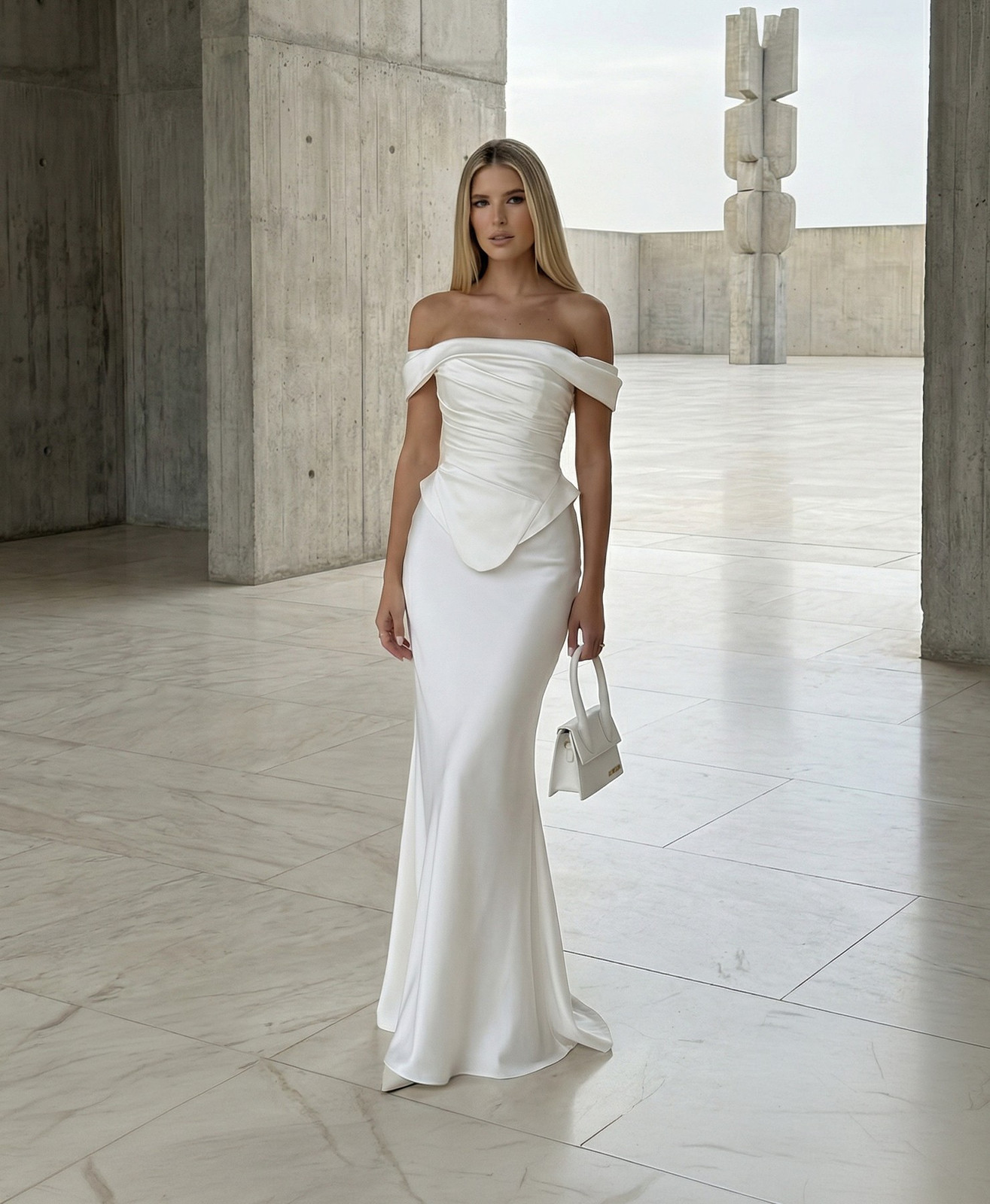 White Off-the-Shoulder Satin Corset Dress Styling: Layering White Off-the-Shoulder Satin Corset Dress Styling: Layering — Corset Dress Outfits 2027