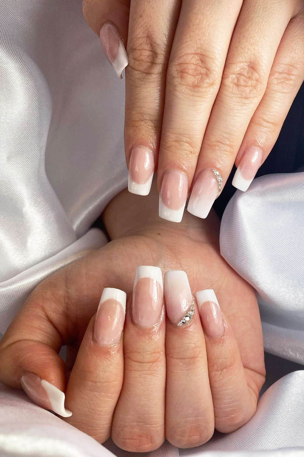 Wedding Bridal Visual Idea — Wedding French Tip Nails 2027