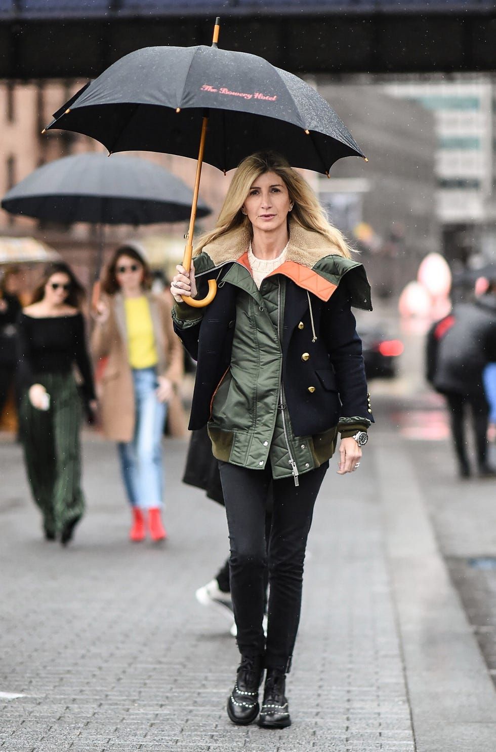 Layered Outerwear: Peacoat, Vest, and Sweater for Rain Layered Outerwear: Peacoat, Vest, and Sweater for Rain — Rainy Day Outfits 2027
