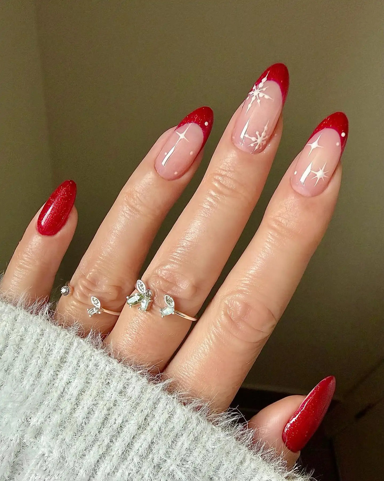 Precise Line Work Clean Cuticles Visual Idea Precise Line Work Clean Cuticles Visual Idea — Christmas Gel Nails 2026