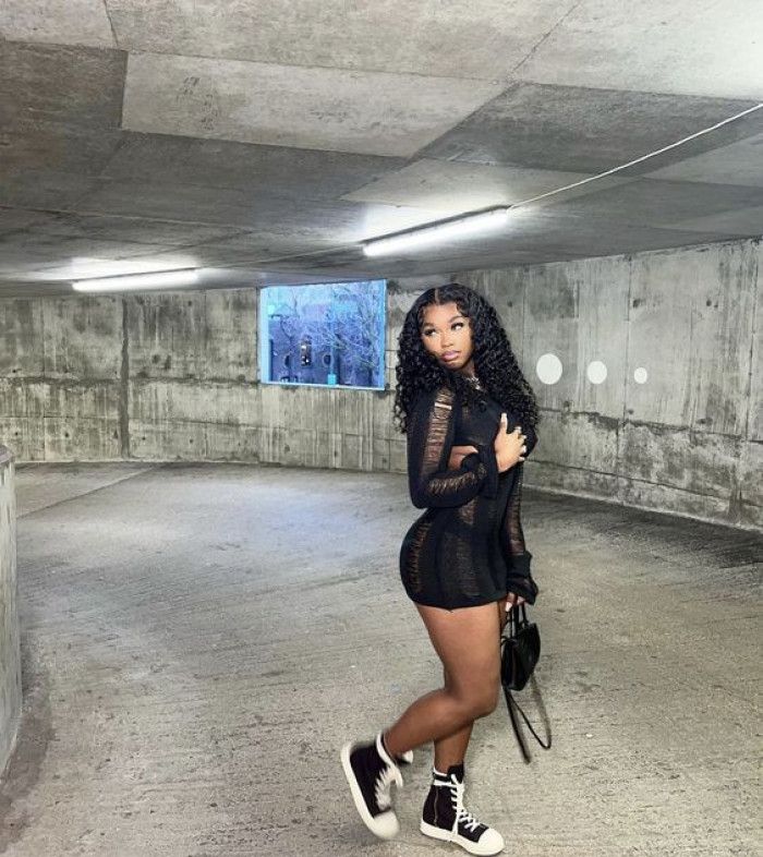 Sheer Knit Mini Dress: Sultry Night Out Baddie Sheer Knit Mini Dress: Sultry Night Out Baddie — Baddie Outfits 2027