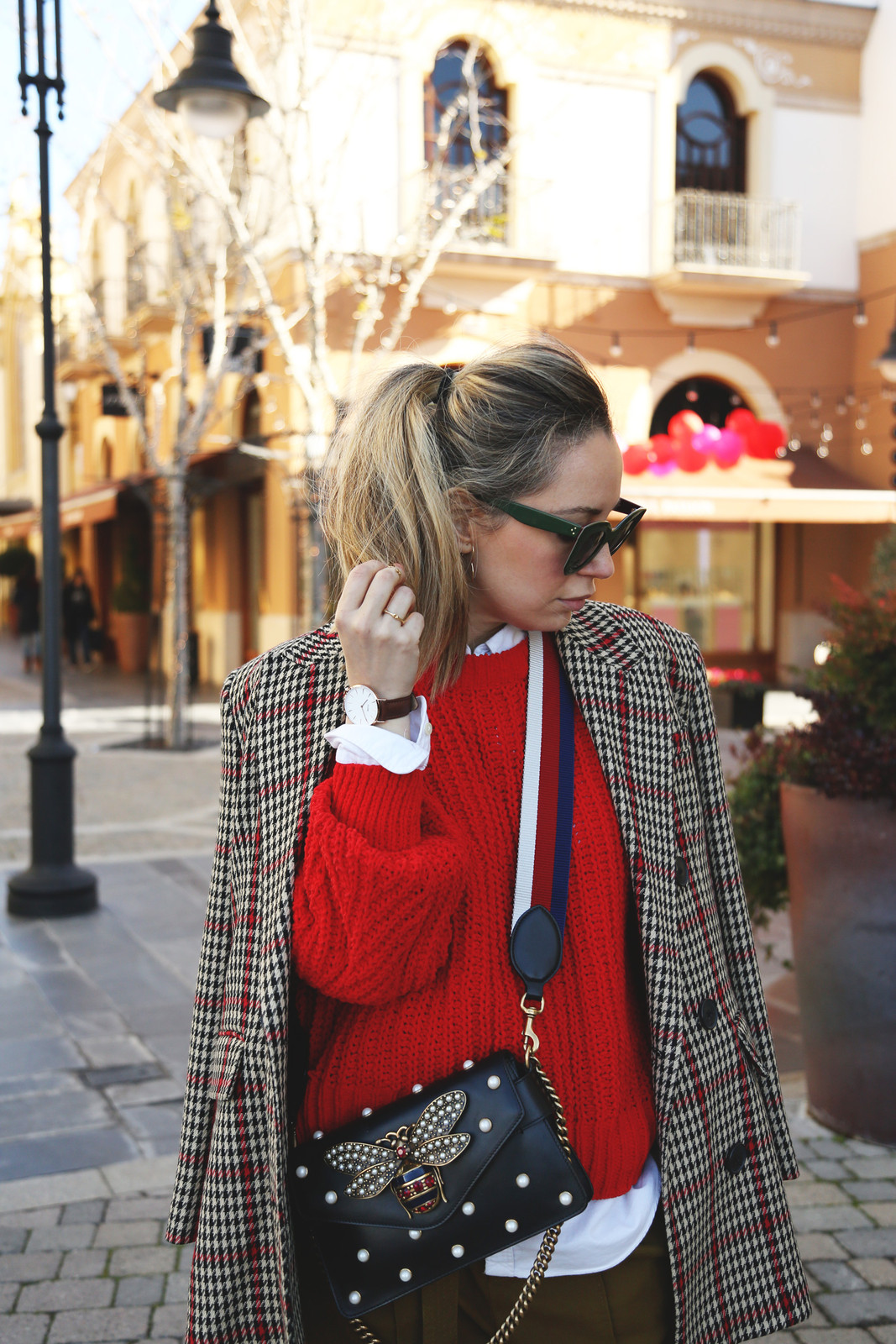 Cozy Autumn Style: Plaid Coat Over Knitwear and Trousers Cozy Autumn Style: Plaid Coat Over Knitwear and Trousers — Plaid Outfits 2027