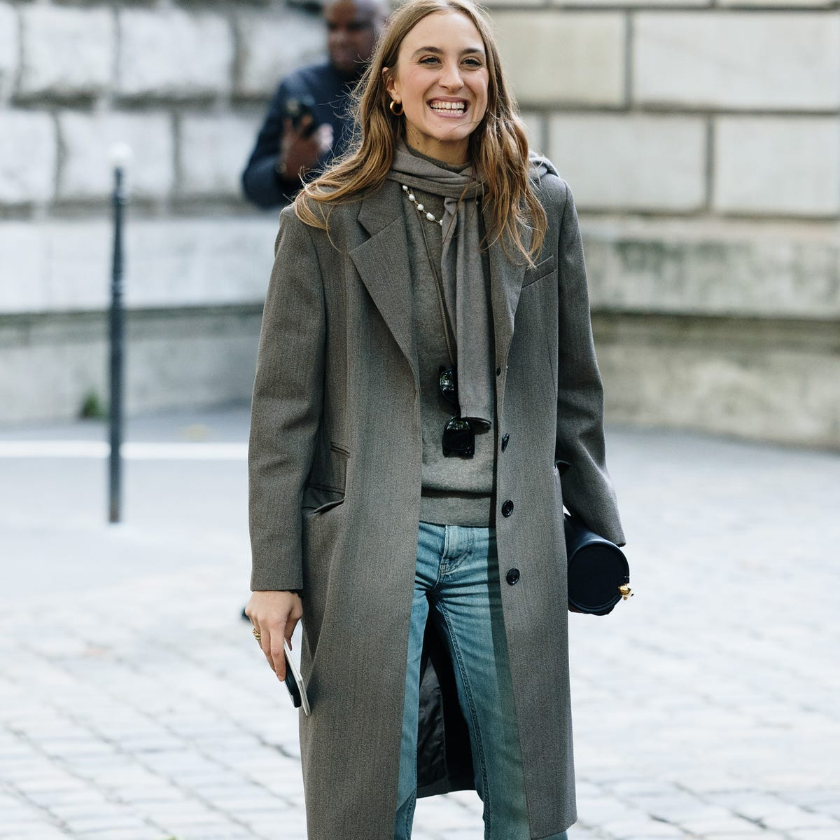 Cozy Wool Coat and Denim Duo for Winter Warmth Cozy Wool Coat and Denim Duo for Winter Warmth — Winter Outfits 2027 for School