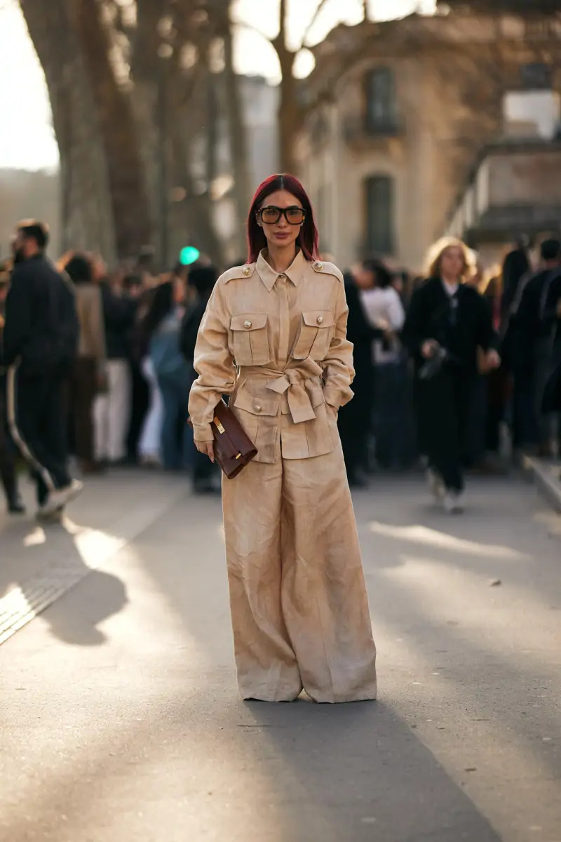 Linen Utility Suit: Relaxed Sophistication Linen Utility Suit: Relaxed Sophistication — Street Style Outfits 2027