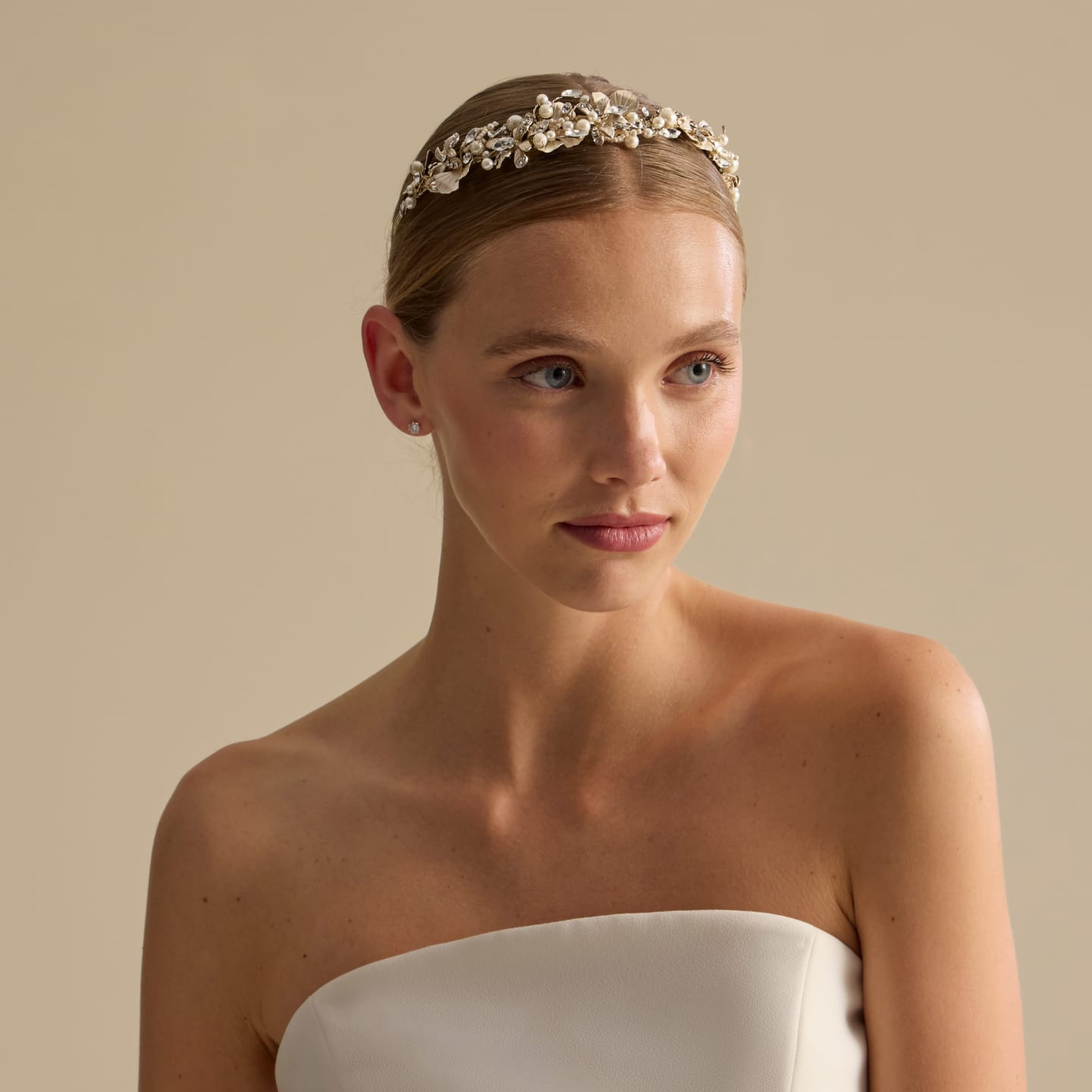 Updo Visual Idea Updo Visual Idea — Pearl Headband Hairstyles 2027