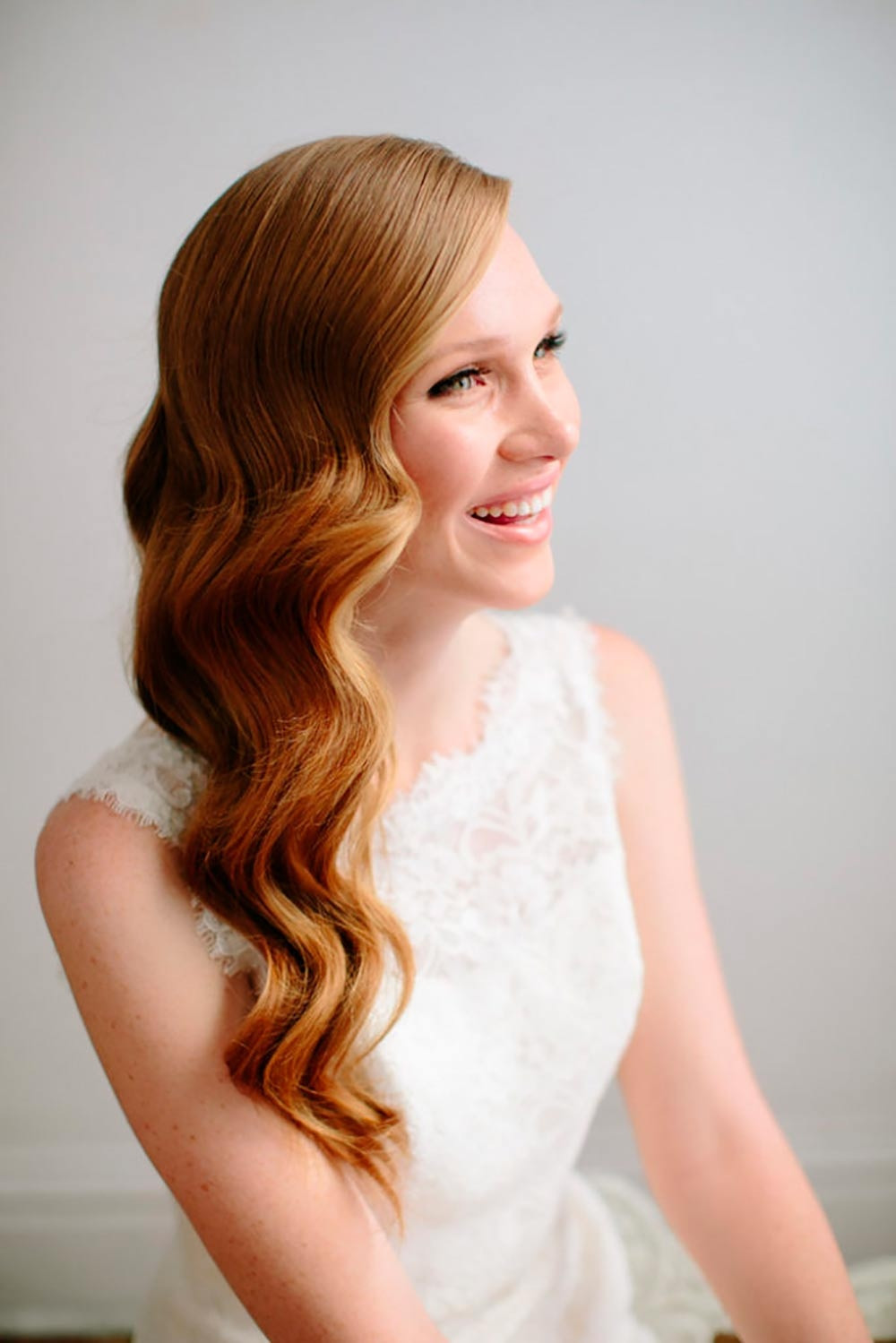 Hollywood Waves With Deep Side Part Hollywood Waves With Deep Side Part — Date Night Hairstyles 2027