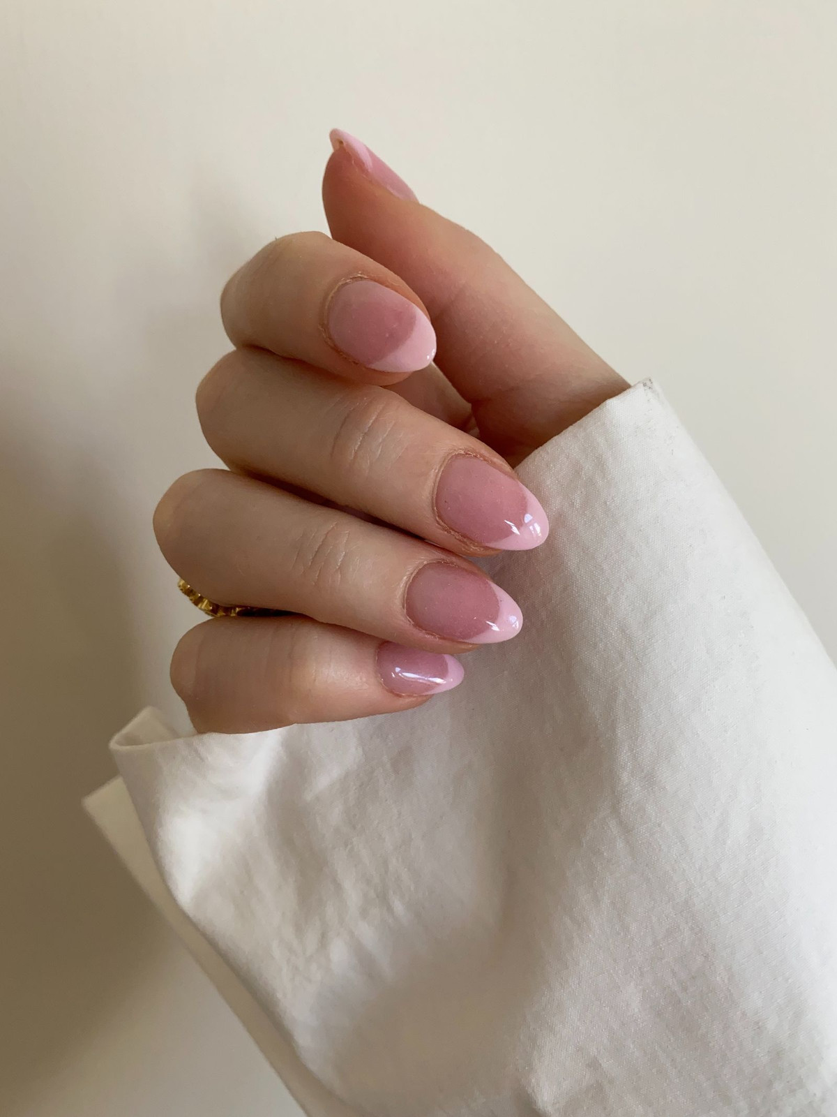 Milky Pink with Opaque Pink French Tips Milky Pink with Opaque Pink French Tips — Milky Pink Nails 2027