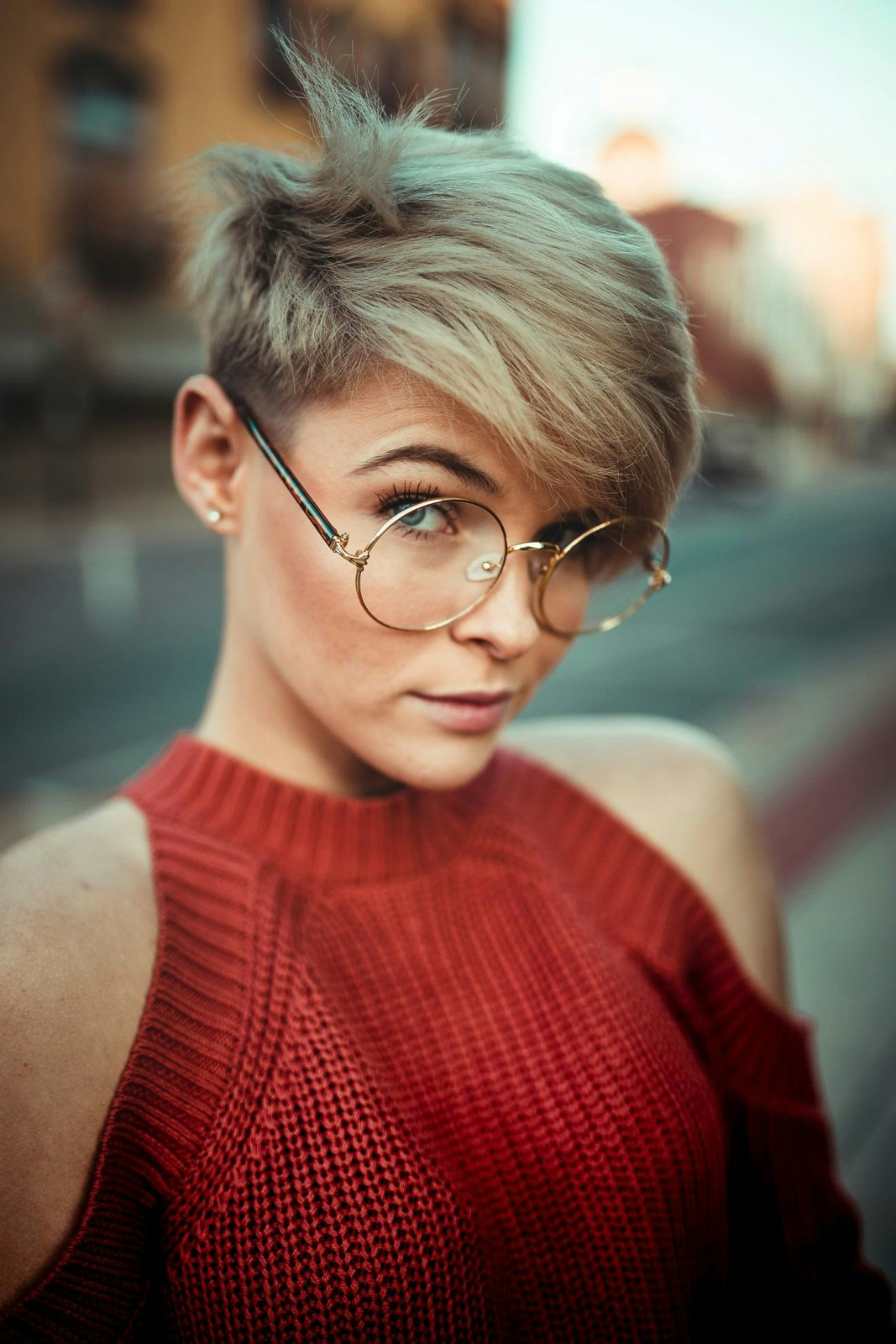 Ash Blonde Visual Idea — Work Pixie 2027