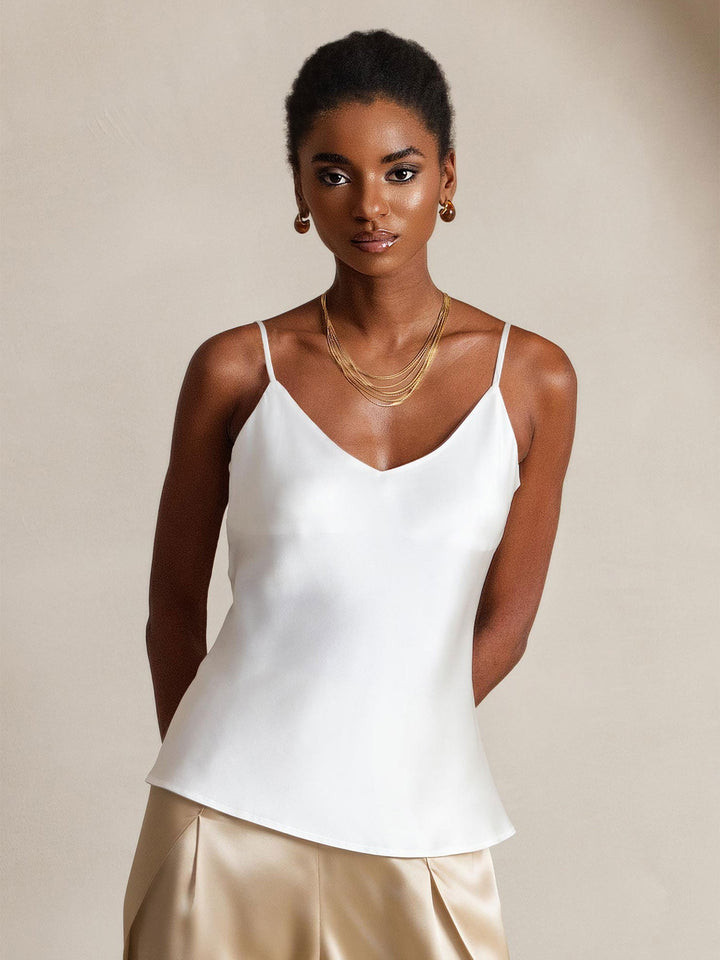 Silk Camisole and Satin Trousers for Elevated Evening Wear Savannah Outfits 2027