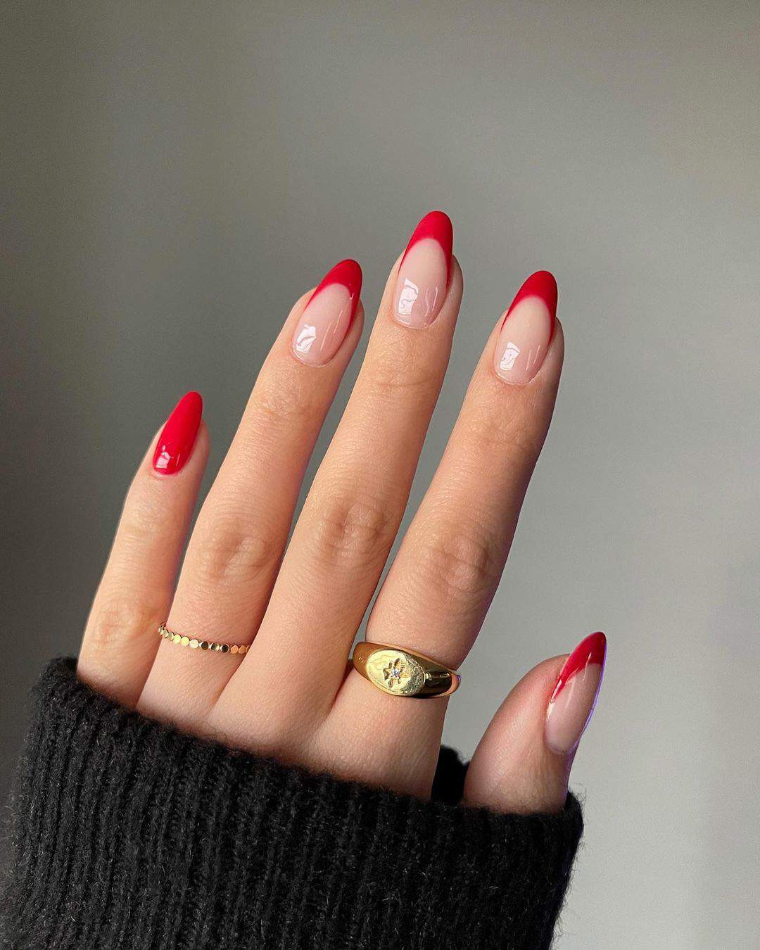 Glossy Visual Idea Glossy Visual Idea — Nails 2027 for Red Dress