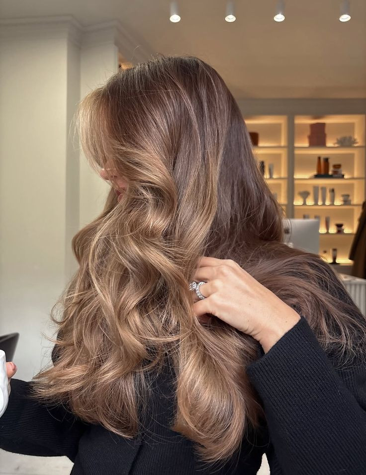 Dark Blonde Base With Golden Highlights Visual Idea — Highlights on Dark Hair 2027