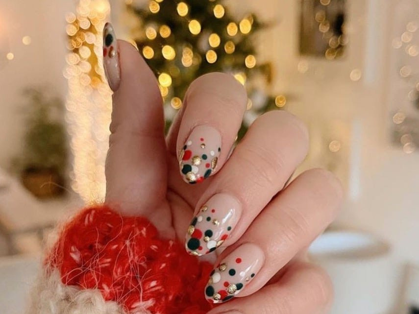Neat Application Good Cuticle Work Visual Idea Neat Application Good Cuticle Work Visual Idea — Christmas Gel Nails 2026