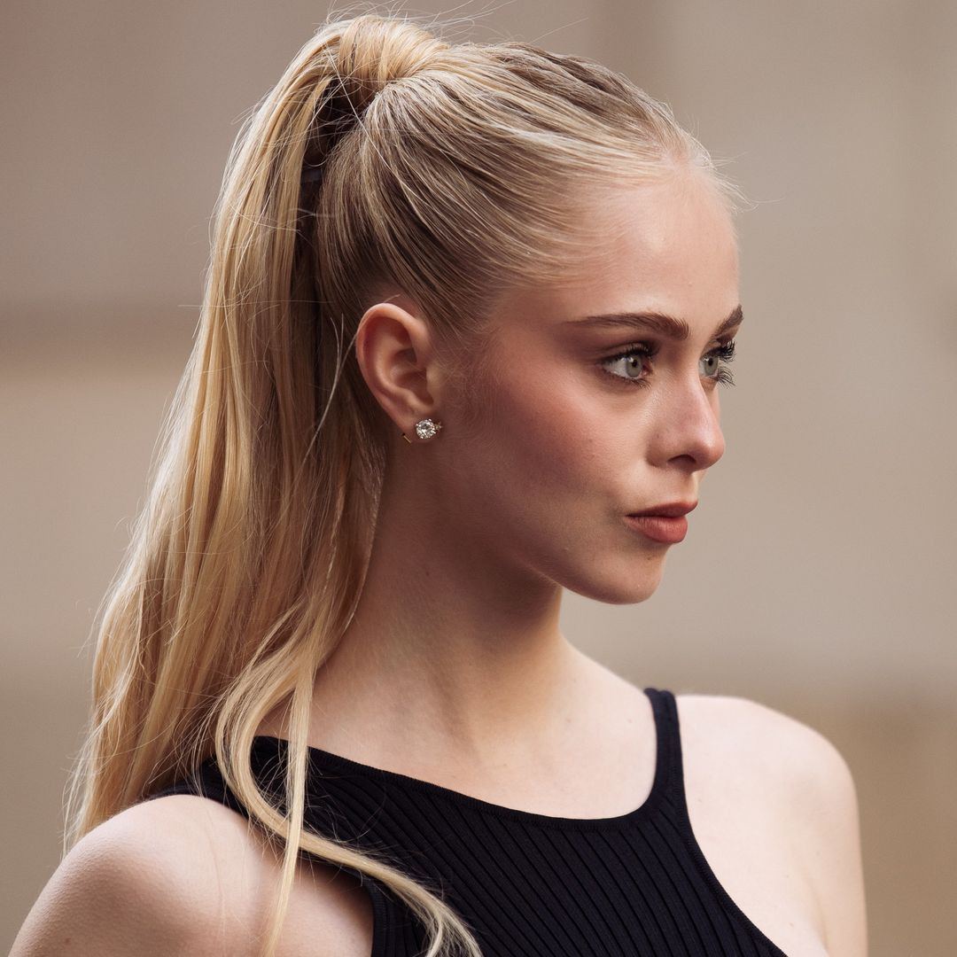 Ash Blonde Mid Back Sleek Ponytail Ash Blonde Mid Back Sleek Ponytail — Sleek Ponytail 2027