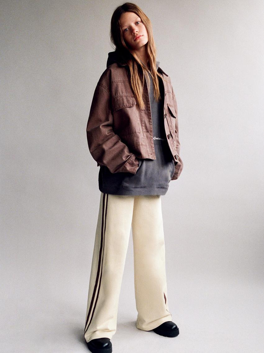 Oversized Utility Jacket and Wide-Leg Trousers: Effortless Street Style Oversized Utility Jacket and Wide-Leg Trousers: Effortless Street Style — Teen Outfits 2027