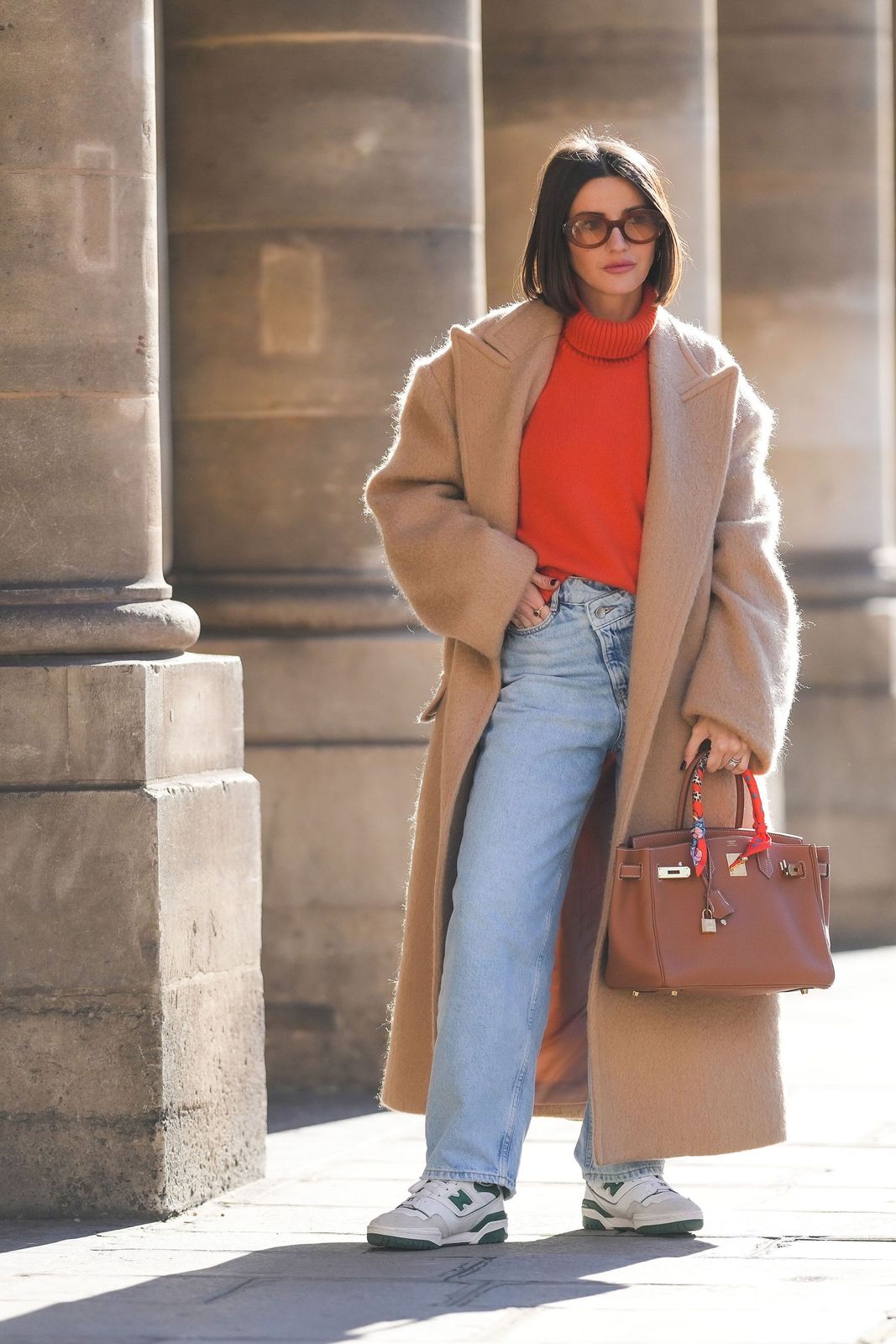 Cozy Camel Coat Over Casual Layers Cozy Camel Coat Over Casual Layers — New Balance Outfits 2027