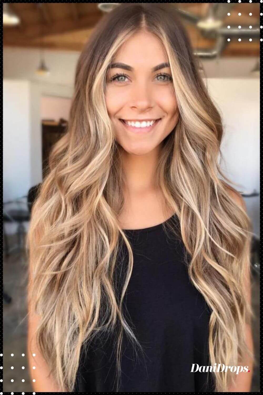 Long Layers Visual Idea — Caramel Balayage 2027