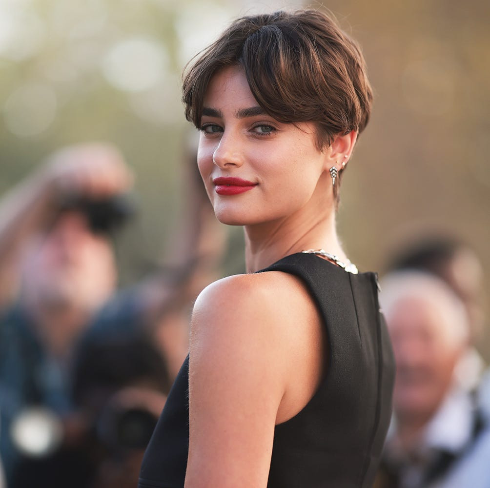 Smooth Dark Brown Pixie with Side Sweep Smooth Dark Brown Pixie with Side Sweep — Soft Pixie 2027