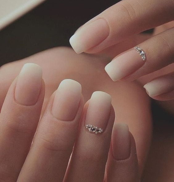Matte Visual Idea Matte Visual Idea — Bridesmaid Nails 2027