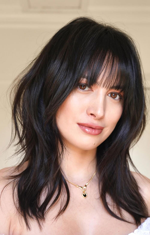 Shoulder Visual Idea Shoulder Visual Idea — Bangs 2027 for Thick Hair