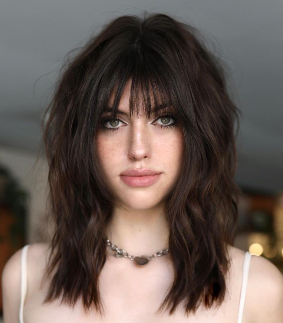 Layered Bangs Visual Idea Layered Bangs Visual Idea — Bangs 2027 for Thick Hair