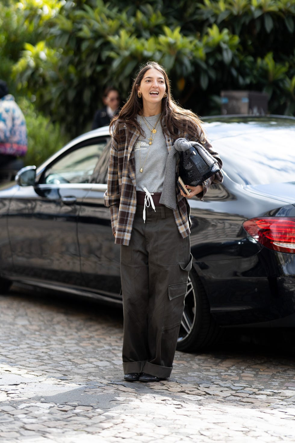 Elevated Casual: Plaid Shirt, Vest, and Cargo Pants Elevated Casual: Plaid Shirt, Vest, and Cargo Pants — Plaid Outfits 2027