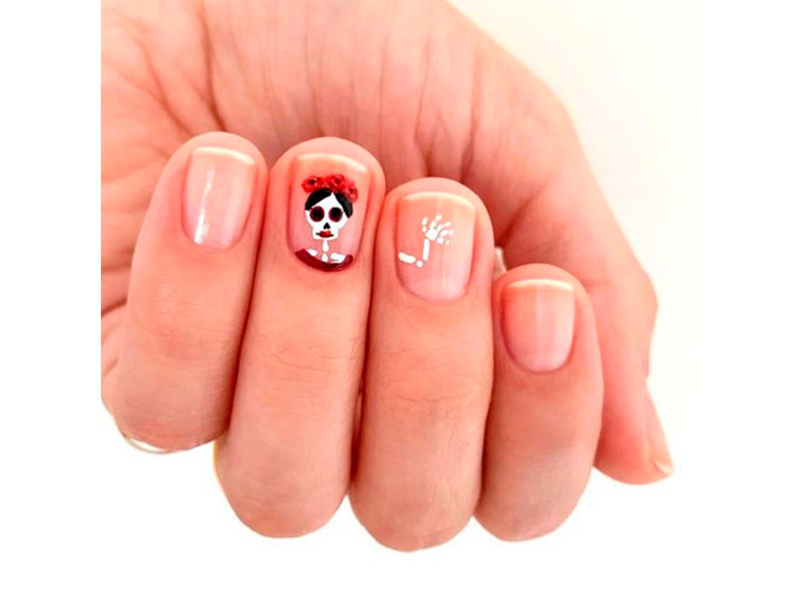 Day Of The Dead Visual Idea Day Of The Dead Visual Idea — Disney Nails 2027