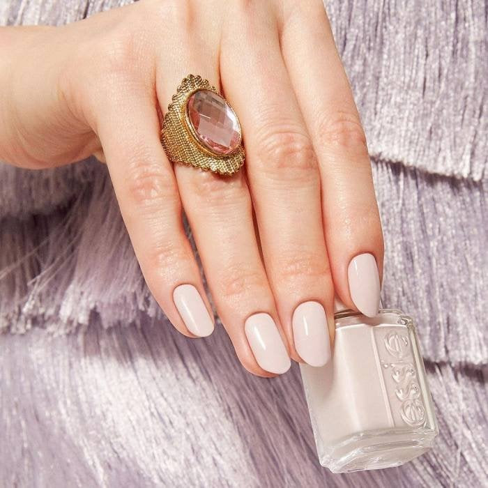 Glossy Milky Pale Pink Square Gloss Nails Glossy Milky Pale Pink Square Gloss Nails — Nude Nails 2027