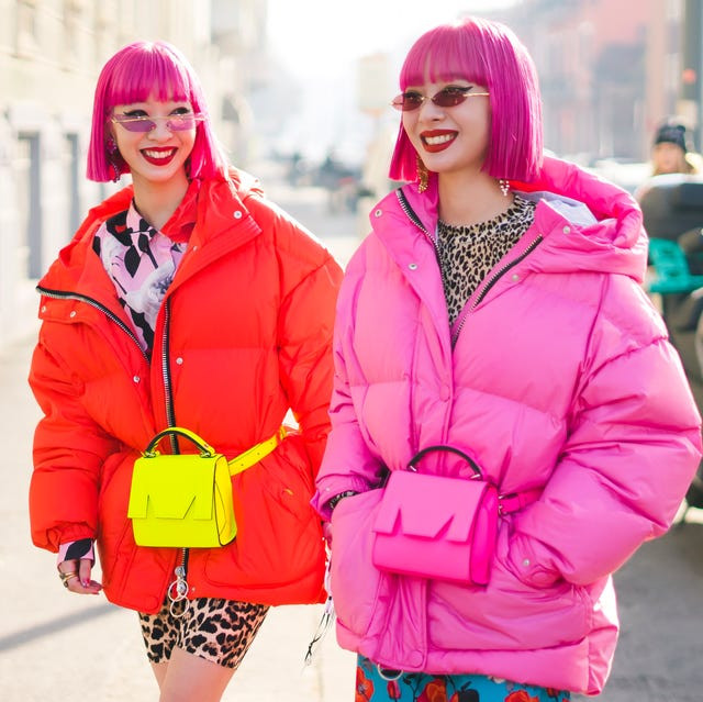 Vibrant Oversized Puffers with Neon Accents — Winter Outfits 2027 with Puffer