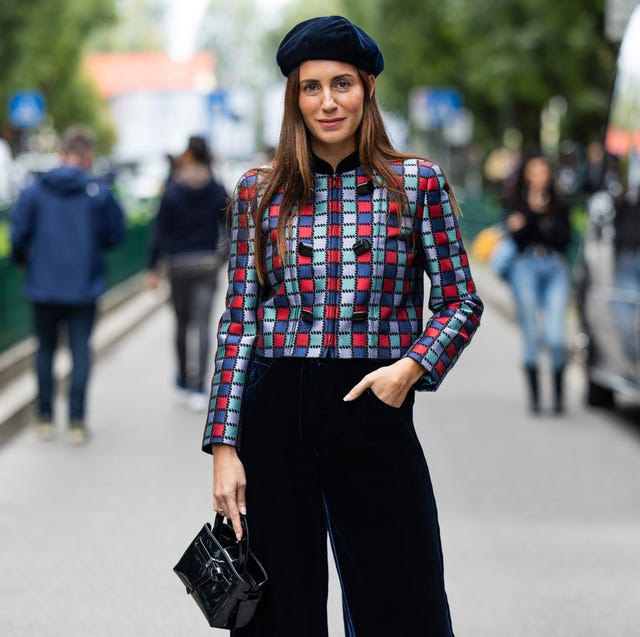 Playful Pattern Play: Plaid Jacket with Velvet Trousers Playful Pattern Play: Plaid Jacket with Velvet Trousers — Winter Family Photo Outfits 2027