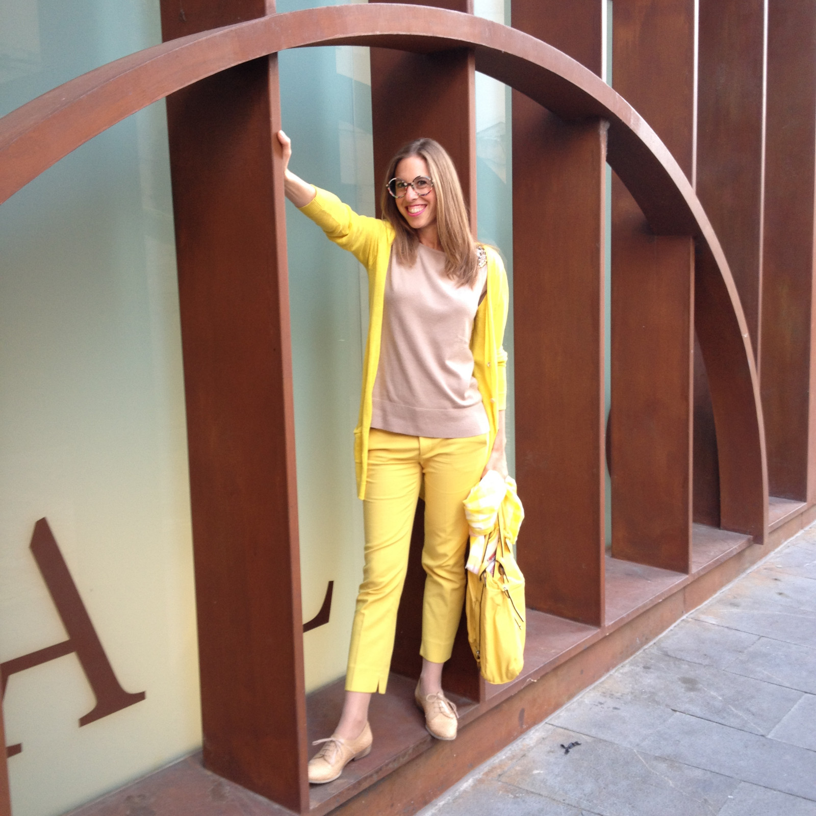 Cozy Pale Yellow Knitwear Ensemble Cozy Pale Yellow Knitwear Ensemble — Pale Yellow Outfits 2027
