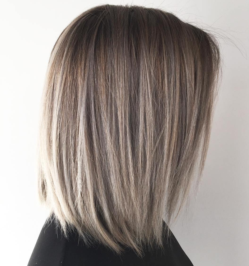 Straight Blowout Visual Idea Straight Blowout Visual Idea — Blonde Lob 2027