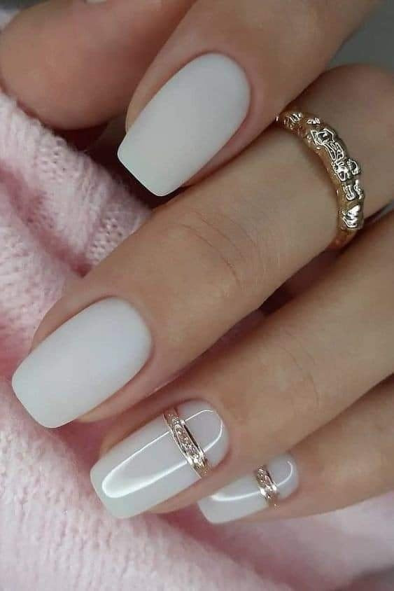 Visual Idea — Medium Square Nails Are Presented Visual Idea — Medium Square Nails Are Presented — Modest Nails 2027