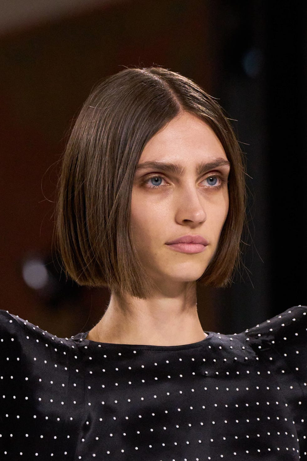 Blunt Chin Bob With Smooth Blowout Blunt Chin Bob With Smooth Blowout — Straight Hair Hairstyles 2027