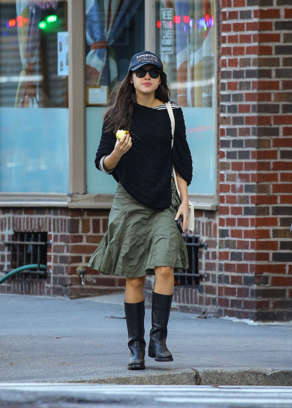Black Knee-High Boots Outfit Idea Black Knee-High Boots Outfit Idea — Grunge Outfits 2027