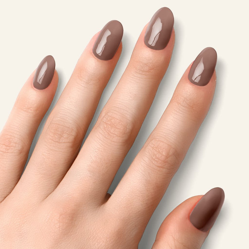 Smooth Application Good Cuticle Work Visual Idea Smooth Application Good Cuticle Work Visual Idea — Chocolate Brown Nails 2027