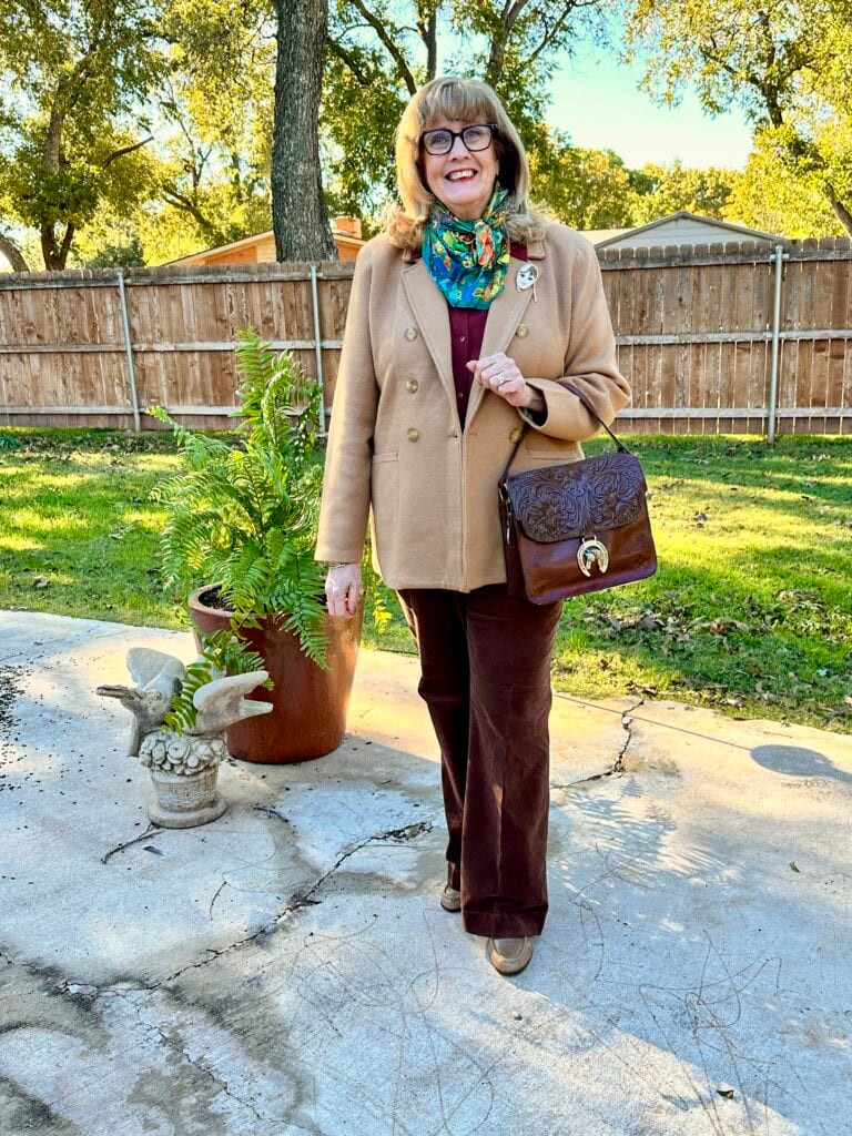 Smart Casual Polish: Camel Blazer with Burgundy Shirt — Nice Outfits 2027