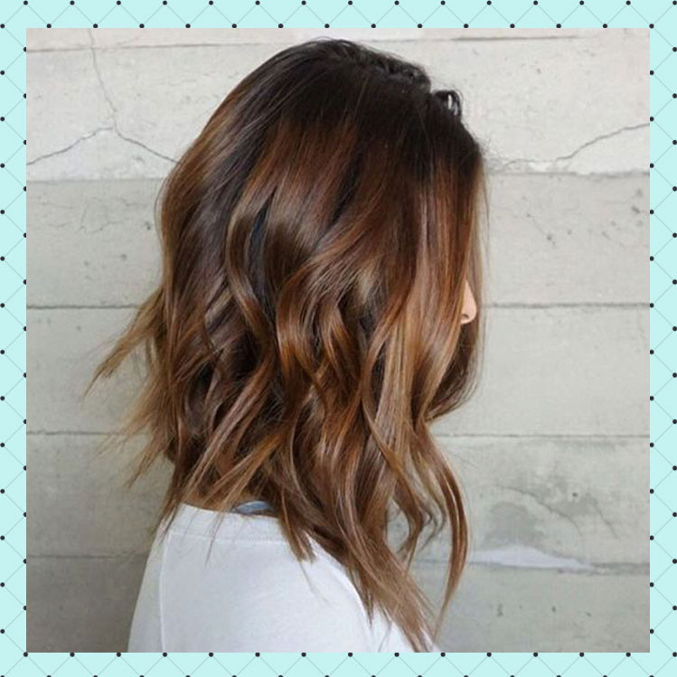 Mid-Back Dark Brown With Honey Caramel Balayage — Honey Brown Hair 2027