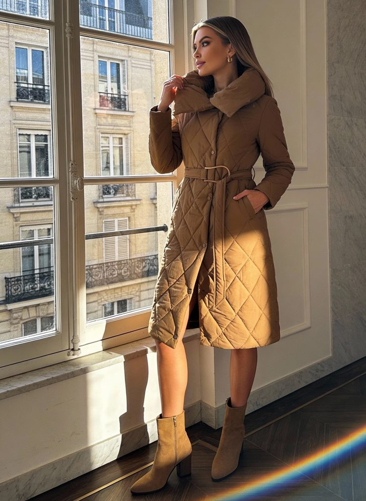 Quilted Puffer Coat Outfit Idea Quilted Puffer Coat Outfit Idea — Warm Winter Outfits 2027