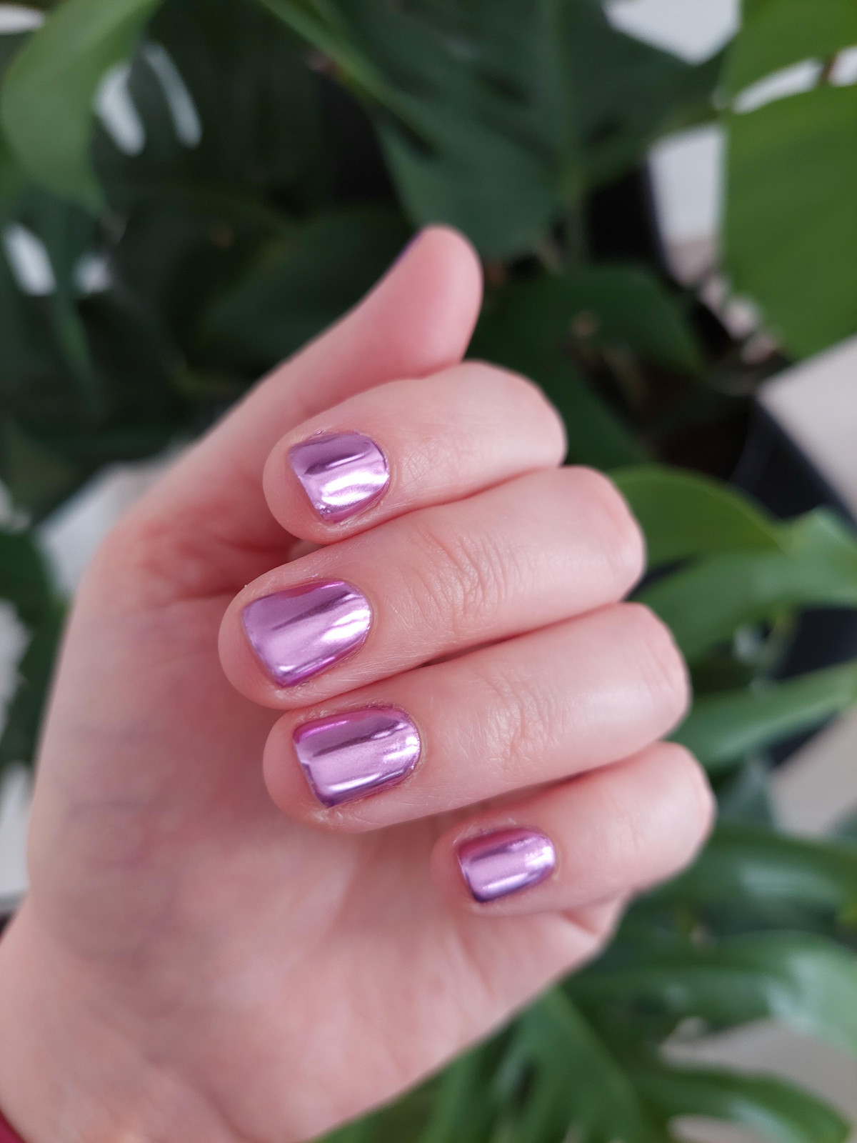 Pink Visual Idea — Pink Chrome Nails 2027