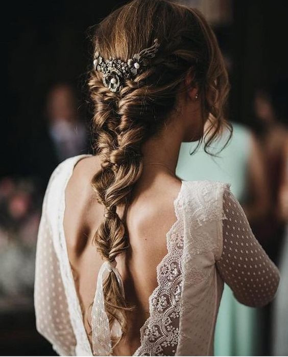 Medium Brown With Highlights Visual Idea Medium Brown With Highlights Visual Idea — Winter Wedding Hairstyles 2027