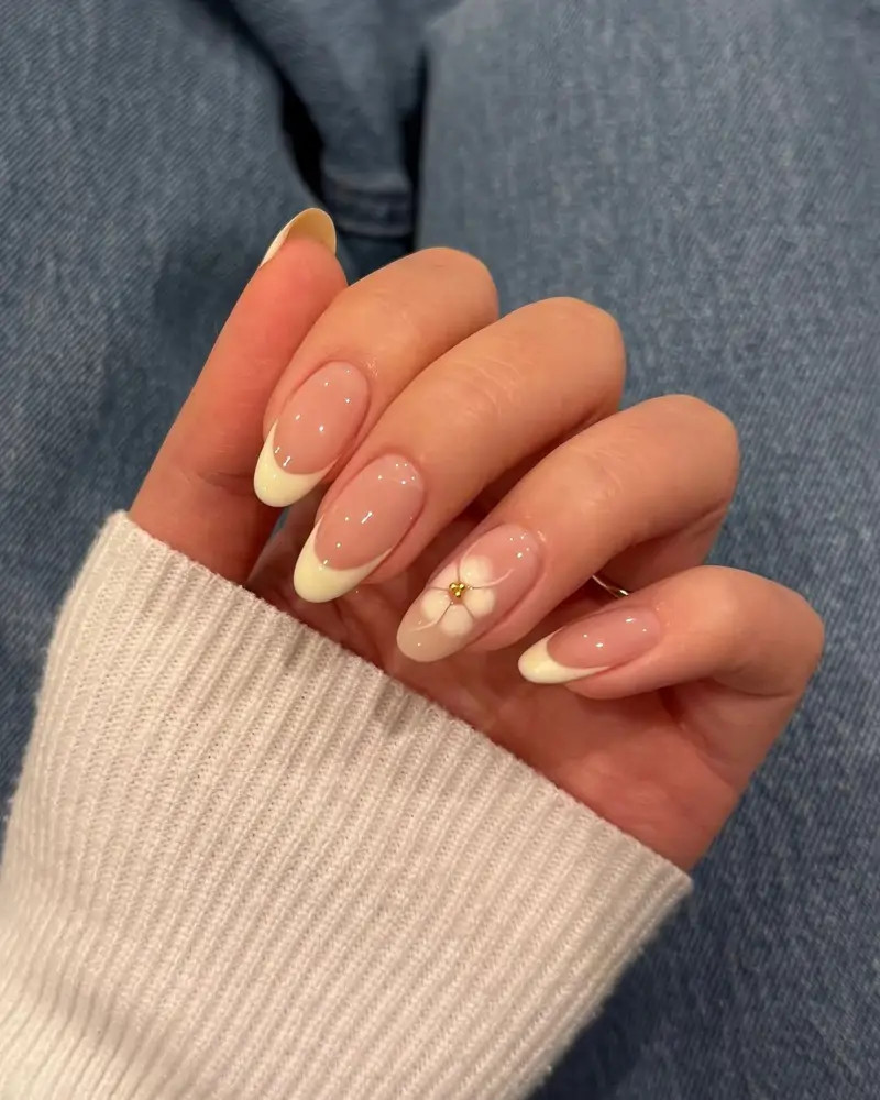 Wedding Visual Idea — Wedding French Tip Nails 2027