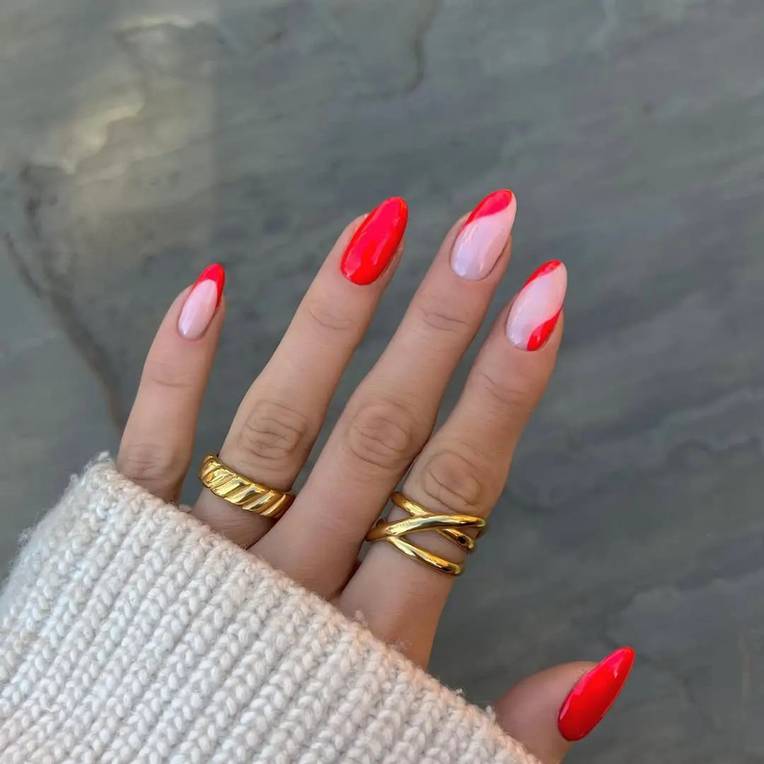 Modern Chic Visual Idea Modern Chic Visual Idea — Nails 2027 for Red Dress
