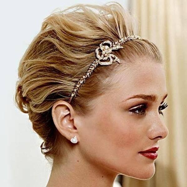 Elegant Updo With Ornate Pearl Headband Elegant Updo With Ornate Pearl Headband — Pearl Headband Hairstyles 2027