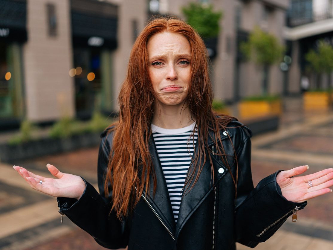 Red Visual Idea — Rainy Day Hairstyles 2027