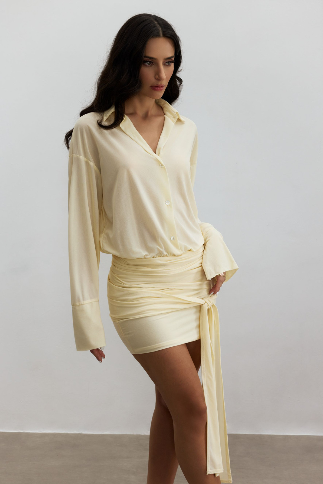 Shirt Dress Outfit Idea Shirt Dress Outfit Idea — Cute Brunch Dress 2027