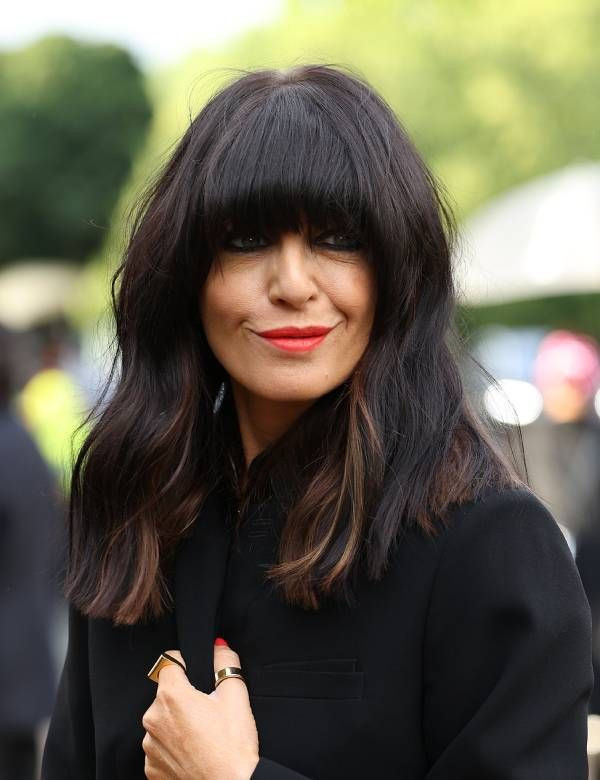 Dark Brown With Subtle Auburn Highlights Visual Idea — Y2K Bangs 2027