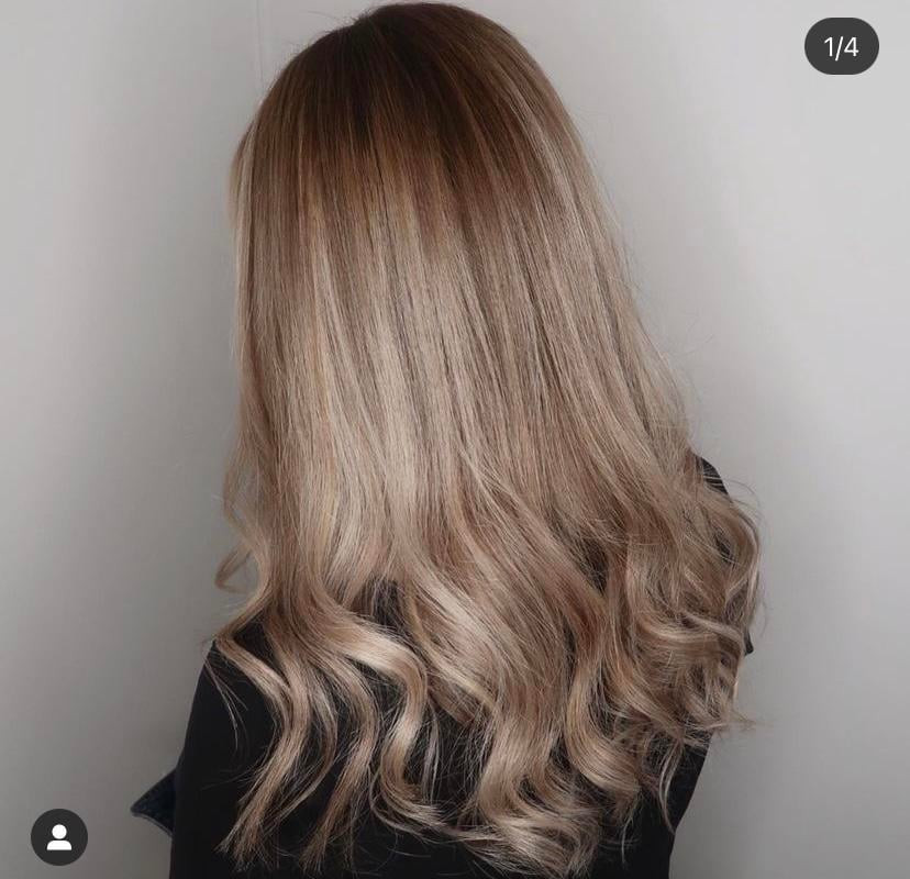 Back View Medium Crop Visual Idea — Beige Blonde Hair 2027